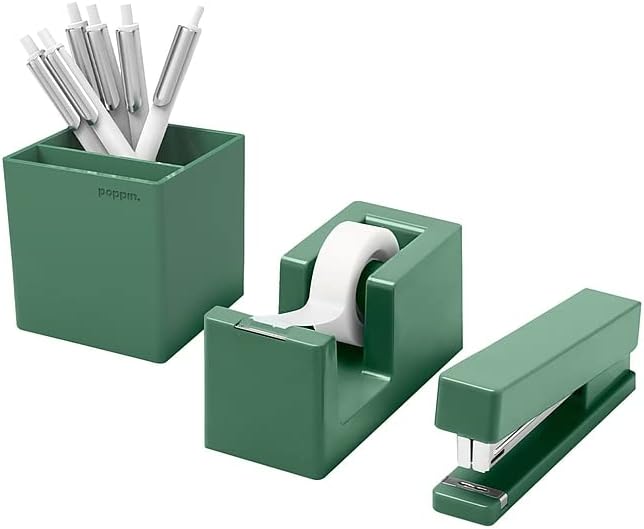 Poppin Desktop Starter Set - Sage.