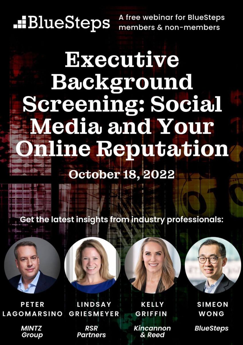 Executive Background Screening Social Media and Your Online Reputation