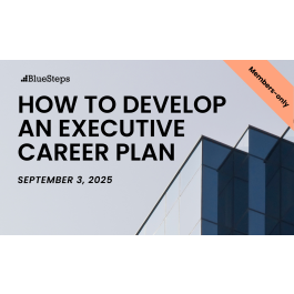 Picture of How to Develop an Executive Career Plan