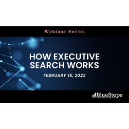 How Executive Search Works