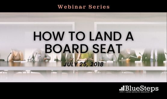 How to Land a Board Seat