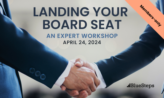 Landing Your Board Seat