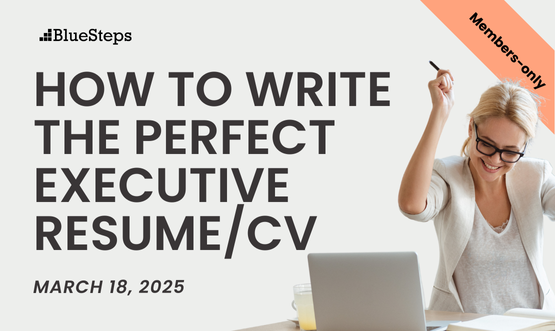How to Create the Perfect Executive Resume/CV