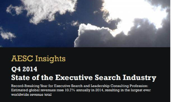 AESC Insights: Q4 2014 State of the Executive Search Industry