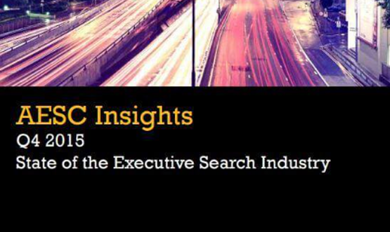 AESC Insights: Q4 2015 State of the Industry Report