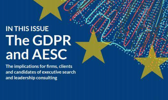 Executive Talent Issue Eleven - The GDPR and AESC