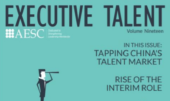 Executive Talent Issue Nineteen - The Now, the Next, and the New Normal