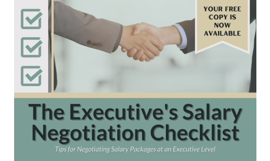 The Executive's Salary Negotiation Checklist
